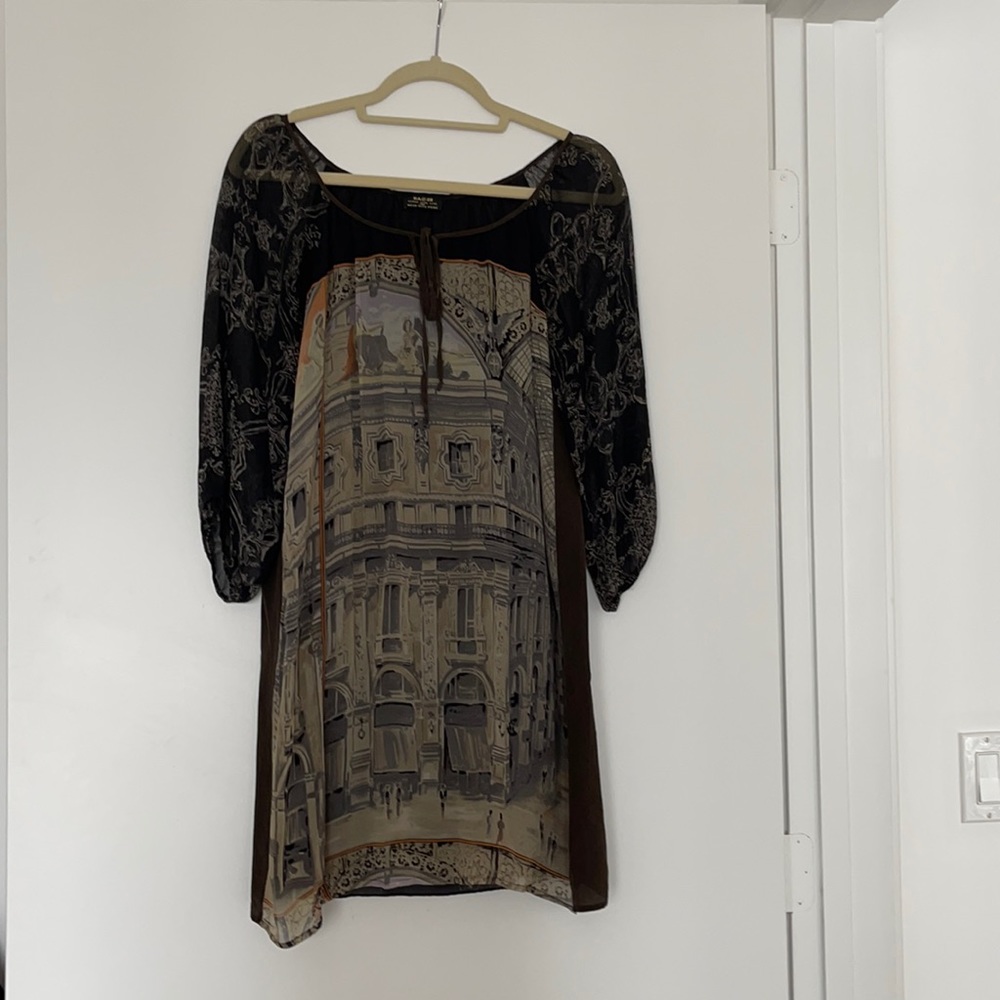 MIDI RAER dress - brown